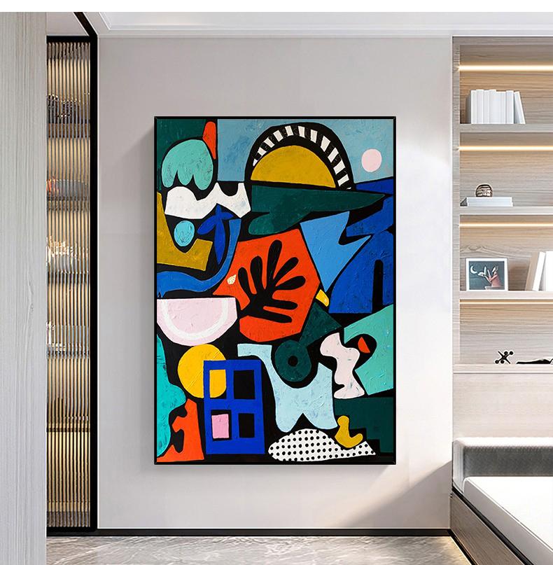 COLOFUL PAINTING WALL ART #CA051