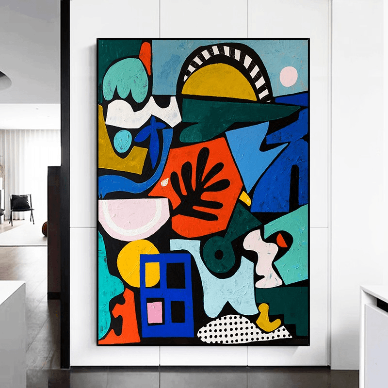 COLOFUL PAINTING WALL ART #CA051