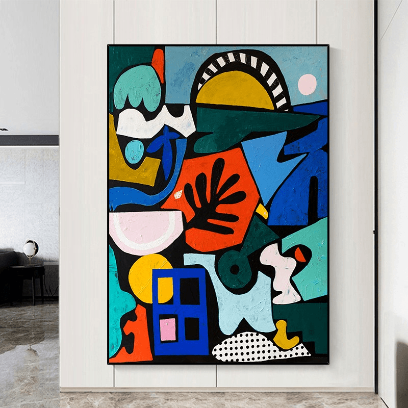 COLOFUL PAINTING WALL ART #CA051