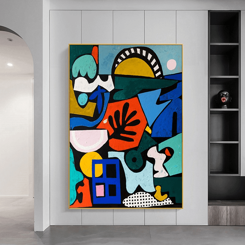 COLOFUL PAINTING WALL ART #CA051