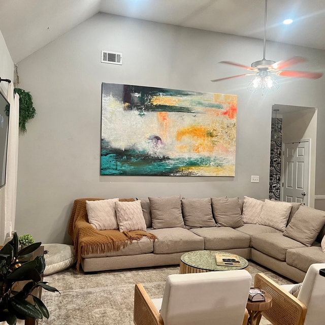 COLOFUL PAINTING WALL ART #CA002