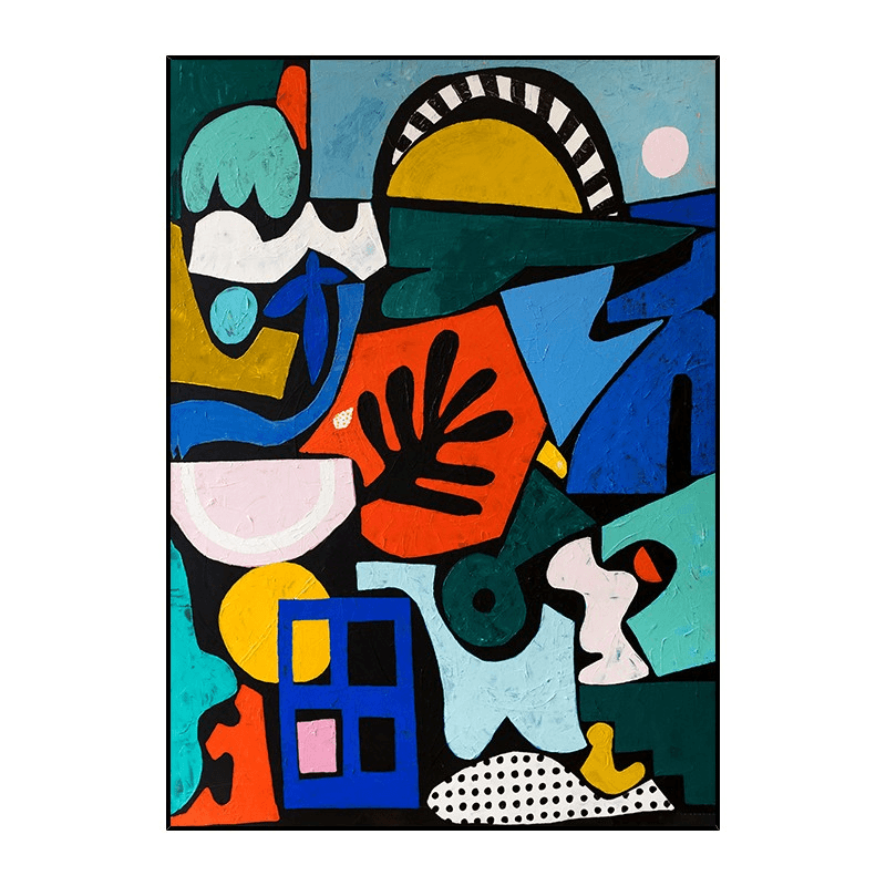 COLOFUL PAINTING WALL ART #CA051