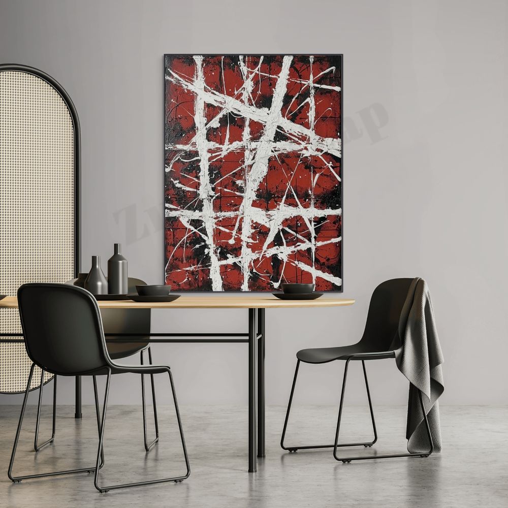 Abstract Expressionist Art #AE101
