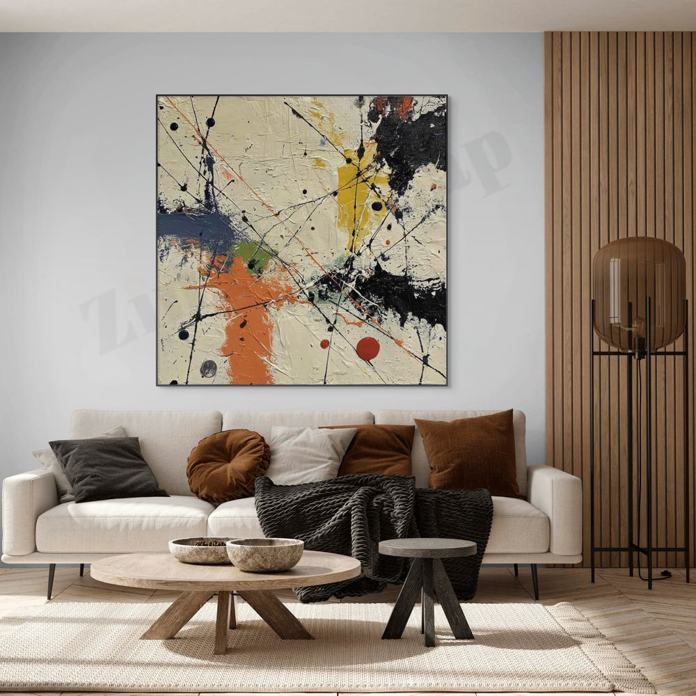Abstract Expressionist Art #AE102