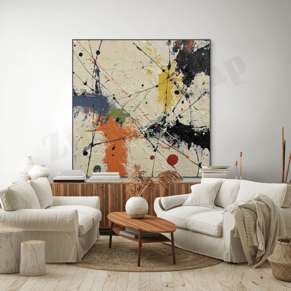 Abstract Expressionist Art #AE102