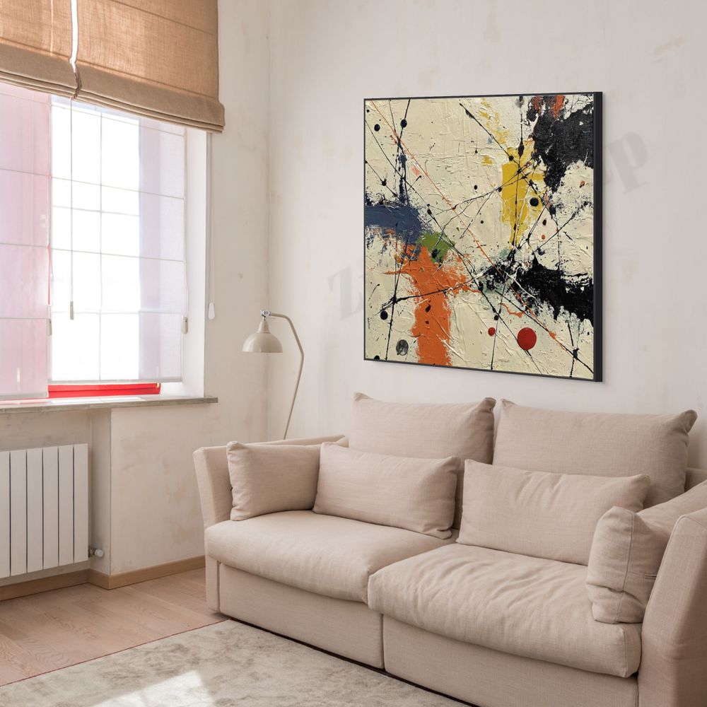 Abstract Expressionist Art #AE102
