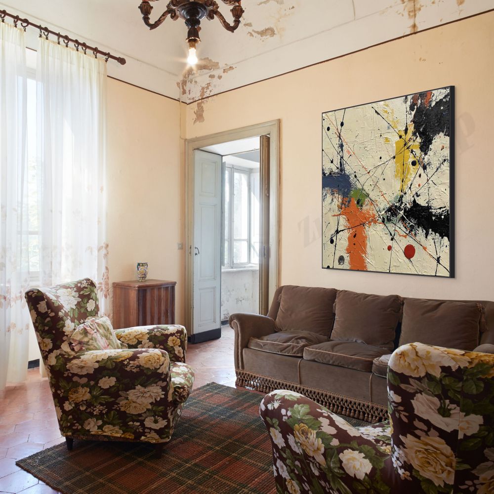 Abstract Expressionist Art #AE102