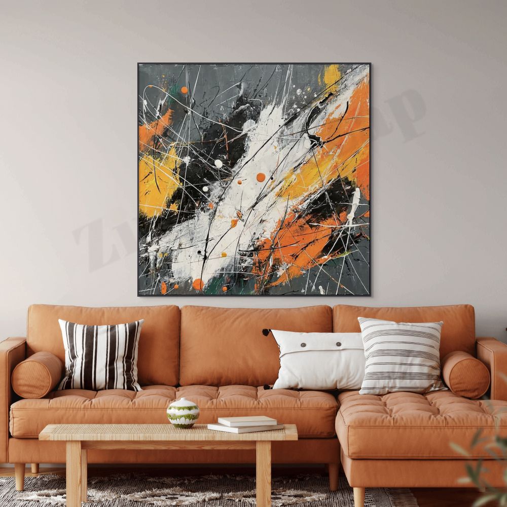 Abstract Expressionist Art #AE104