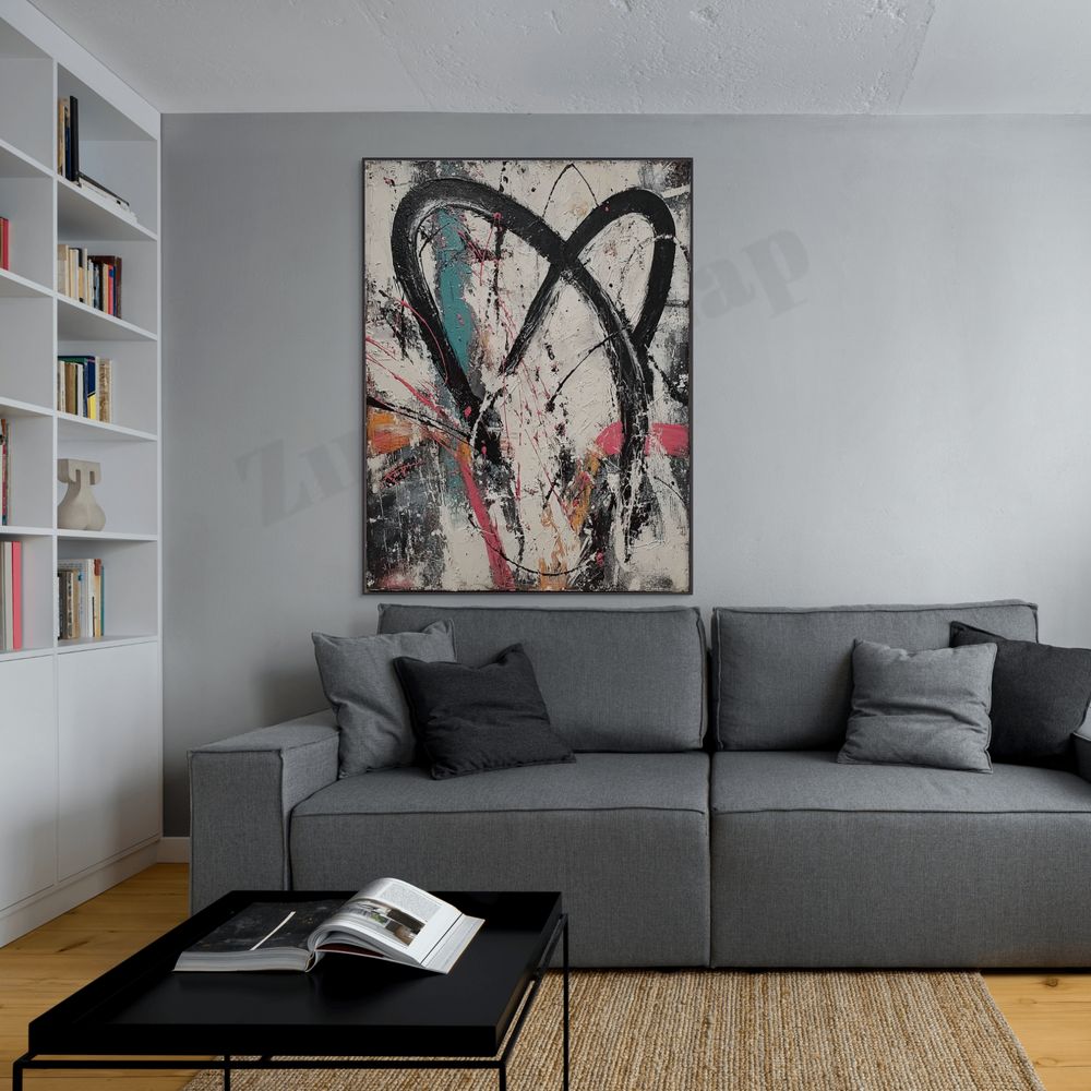 Abstract Expressionist Art #AE106