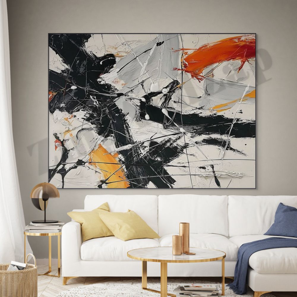 Abstract Expressionist Art #AE107
