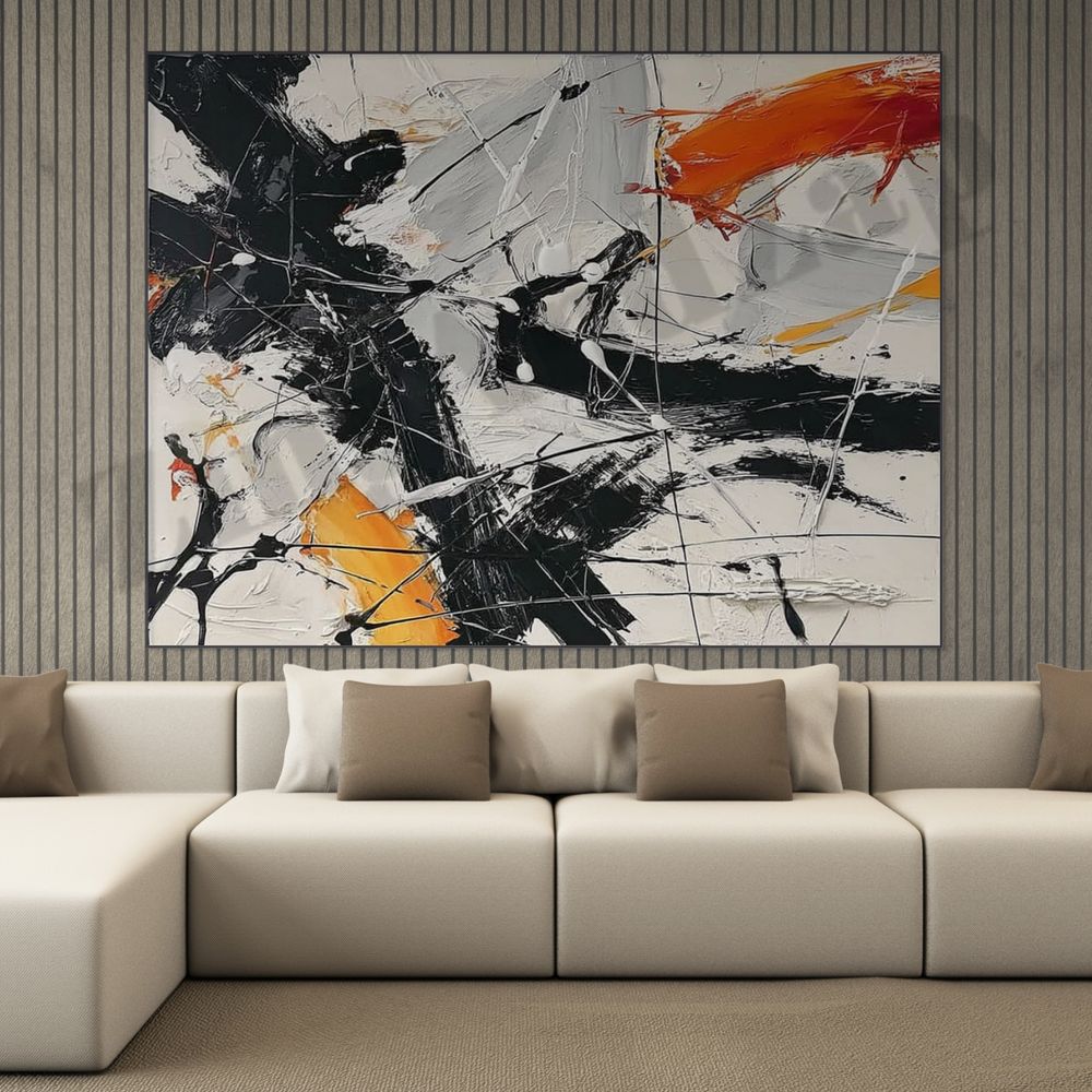 Abstract Expressionist Art #AE107
