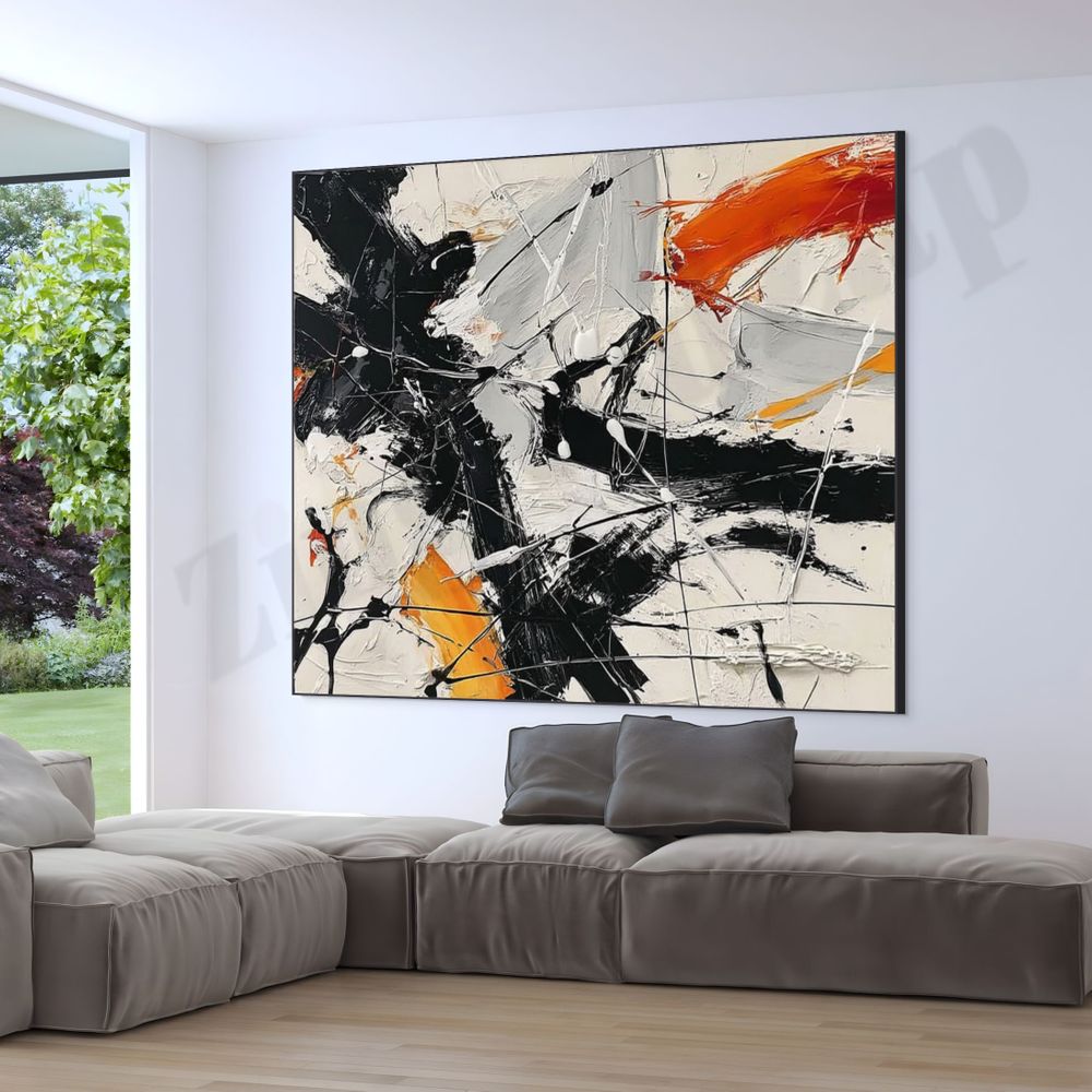 Abstract Expressionist Art #AE107