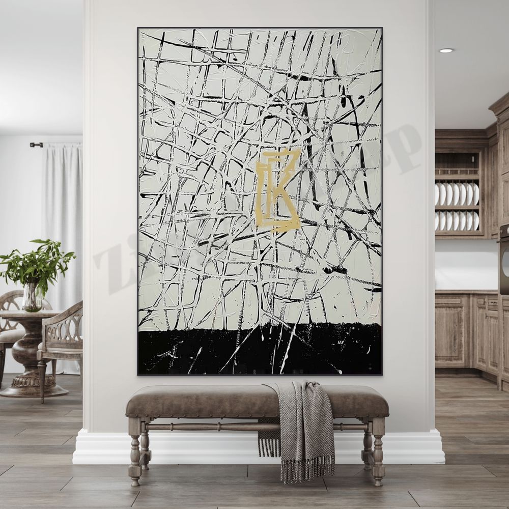 Abstract Expressionist Art #AE108