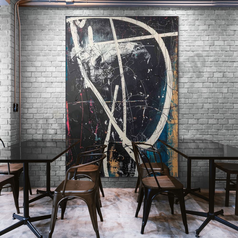 Abstract Expressionist Art #AE110