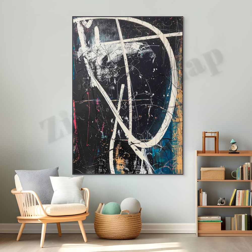 Abstract Expressionist Art #AE110