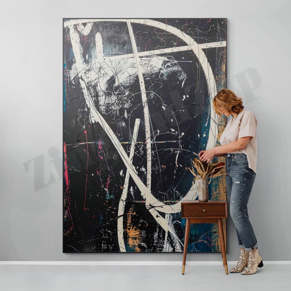 Abstract Expressionist Art #AE110