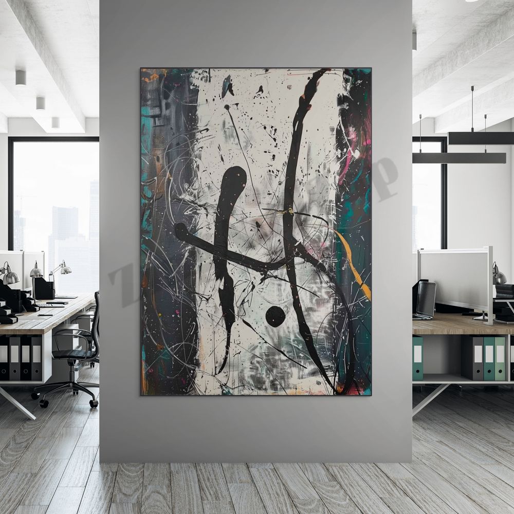 Abstract Expressionist Art #AE111