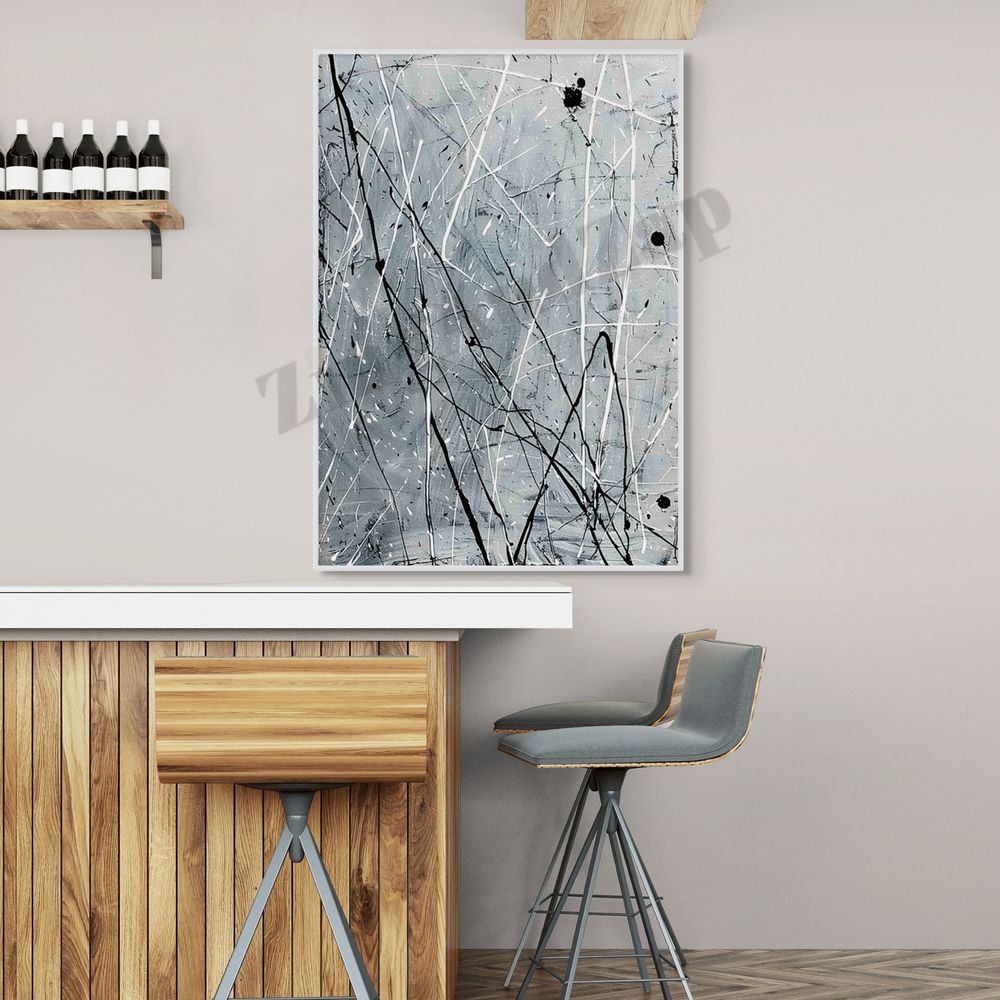 Abstract Expressionist Art #AE115