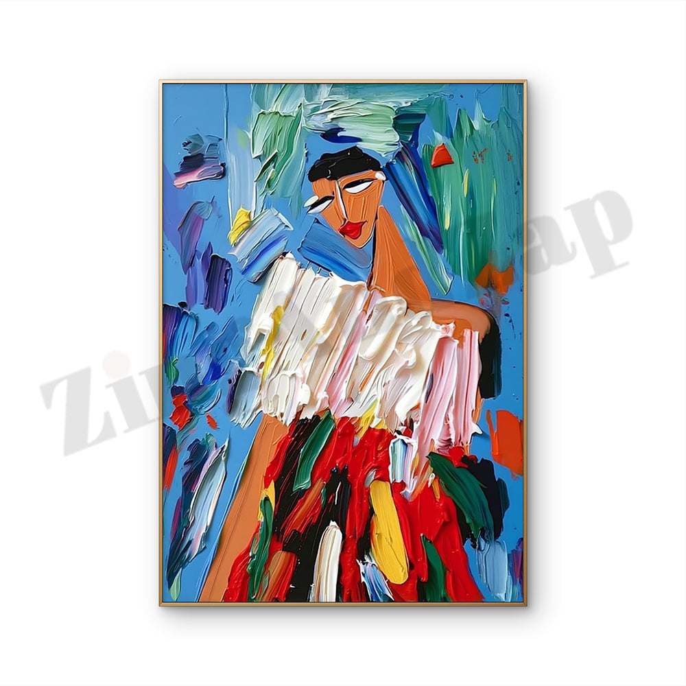 COLOFUL PAINTING WALL ART #CA098