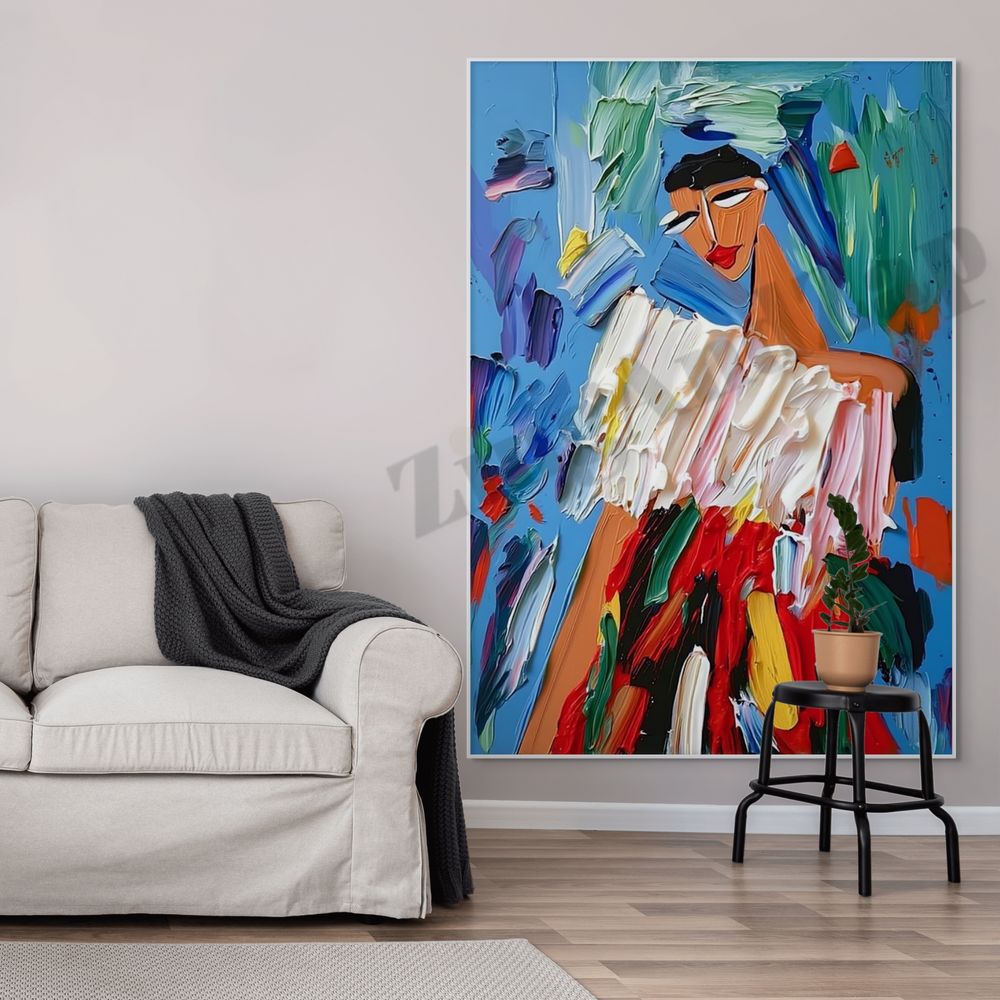 COLOFUL PAINTING WALL ART #CA098