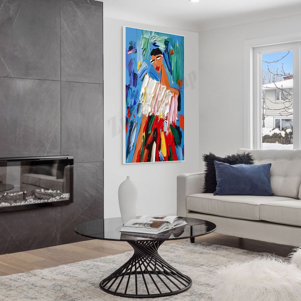COLOFUL PAINTING WALL ART #CA098
