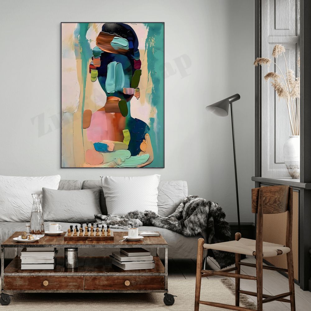 COLOFUL PAINTING WALL ART #CA114