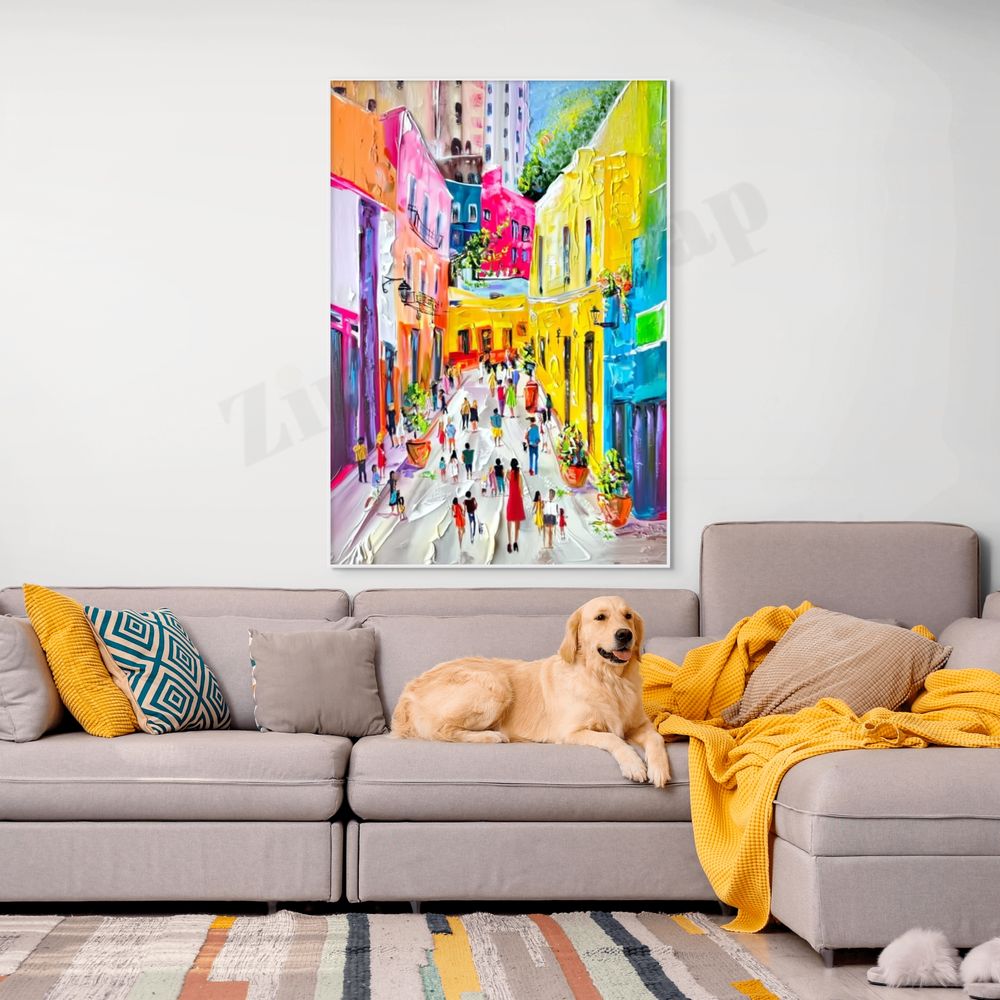 COLOFUL PAINTING WALL ART #CA131