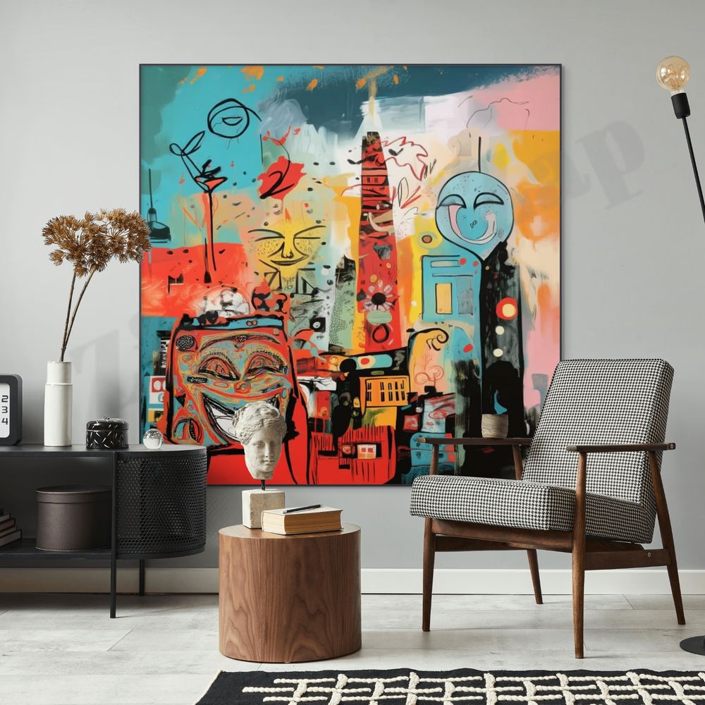 ABSTRACT GRAFFITI ART #PO107