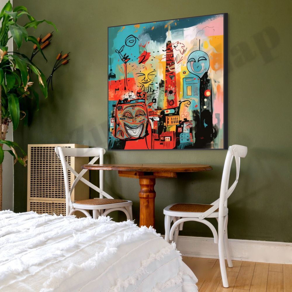ABSTRACT GRAFFITI ART #PO107