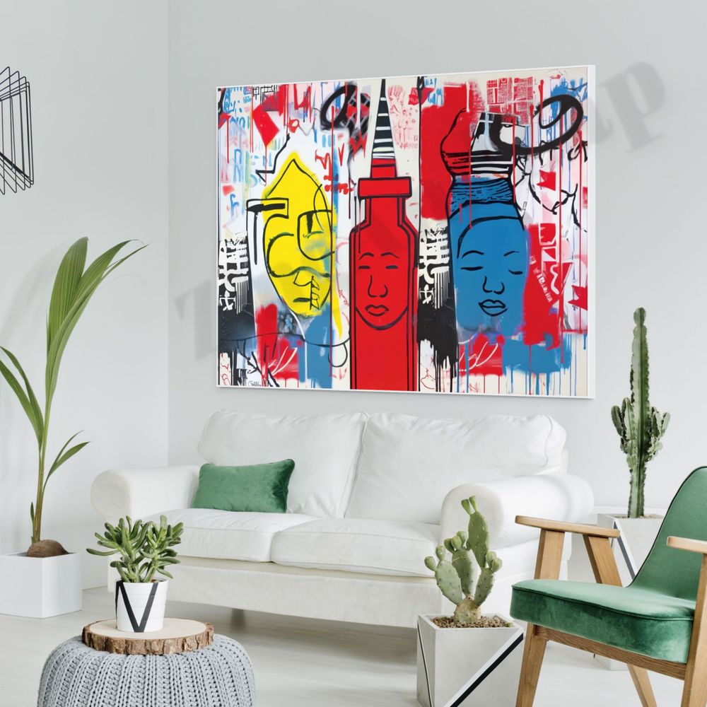ABSTRACT GRAFFITI ART #PO108