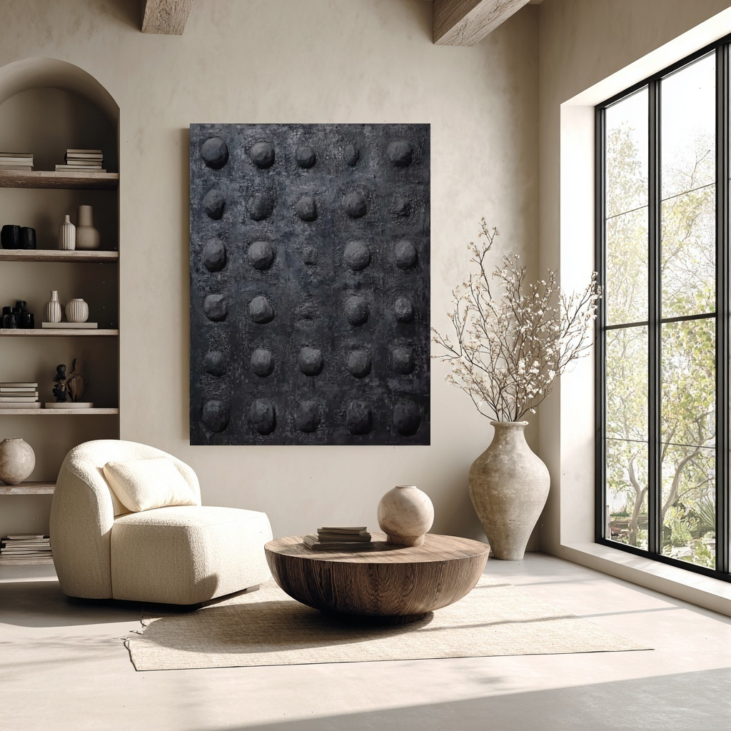 Plaster Art Texture Painting