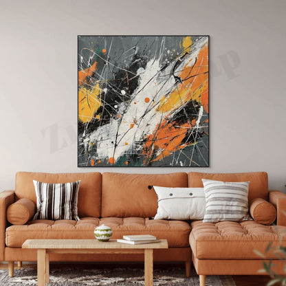 Abstract Expressionist Art #AE104