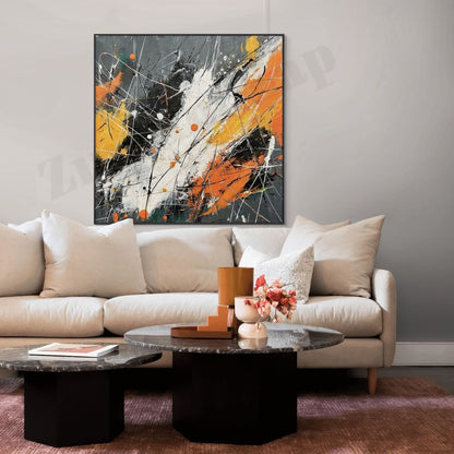 Abstract Expressionist Art #AE104