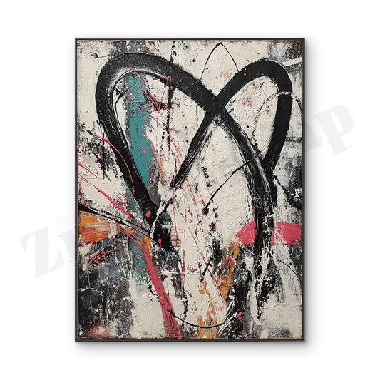 Abstract Expressionist Art #AE106
