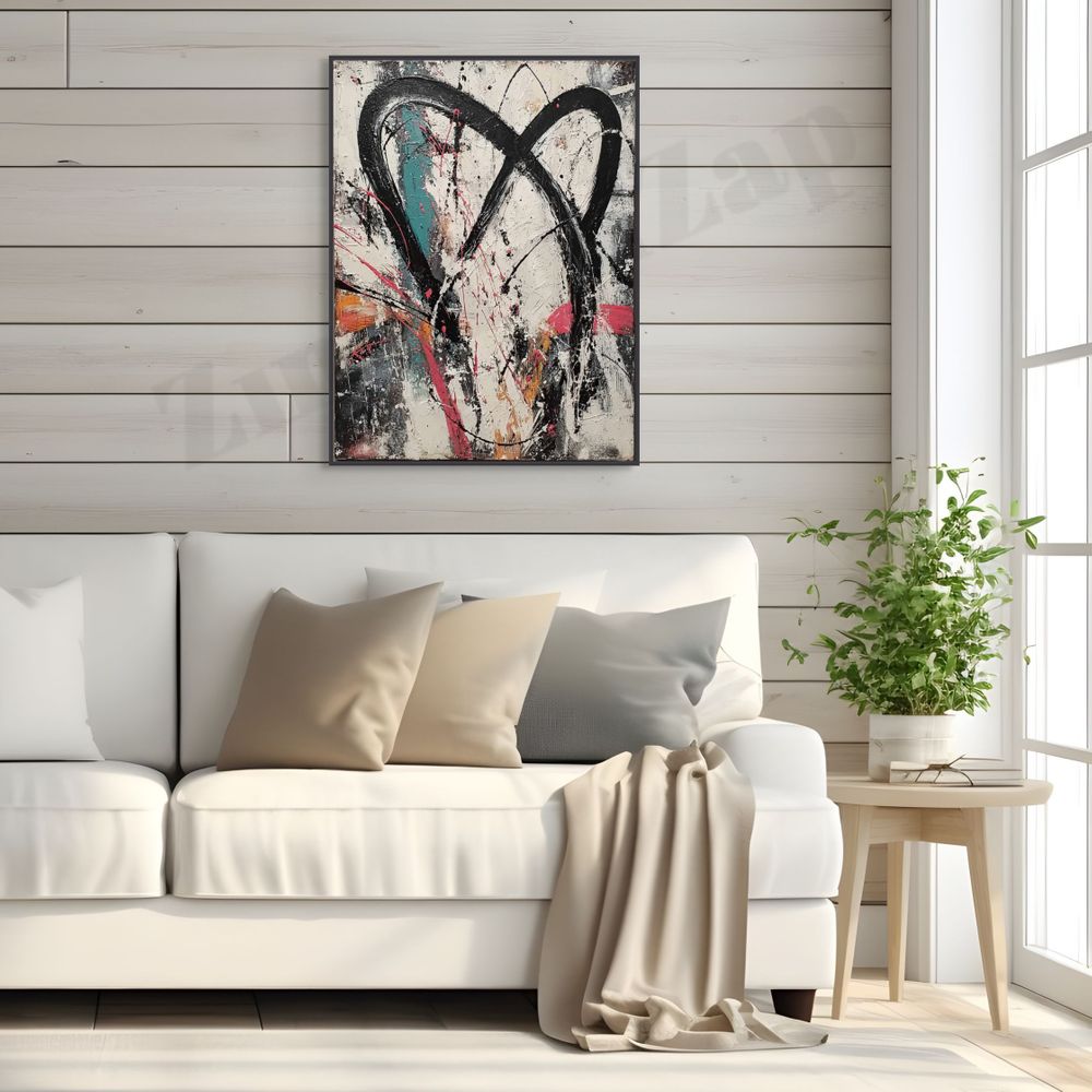 Abstract Expressionist Art #AE106