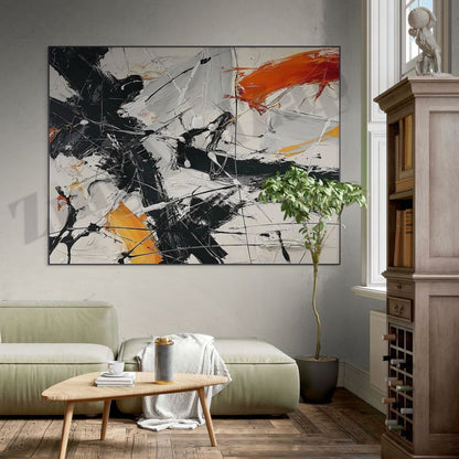 Abstract Expressionist Art #AE107