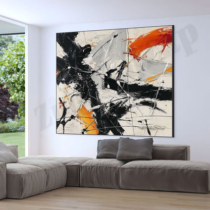 Abstract Expressionist Art #AE107