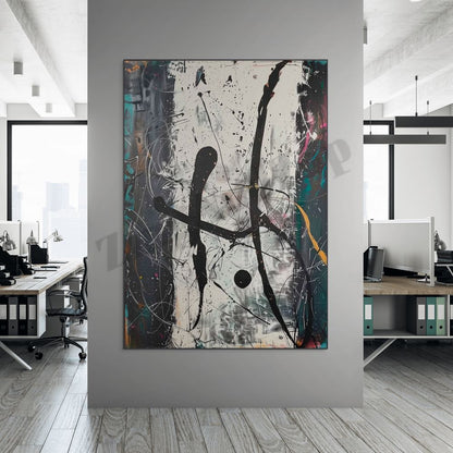 Abstract Expressionist Art #AE111