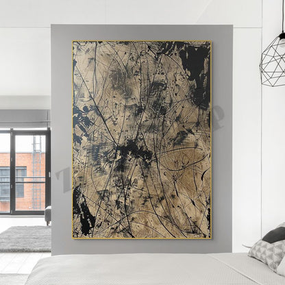 Abstract Expressionist Art #AE114