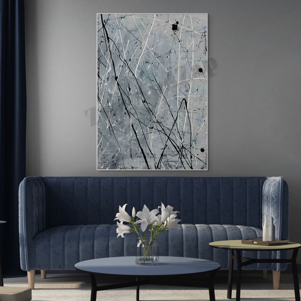 Abstract Expressionist Art #AE115