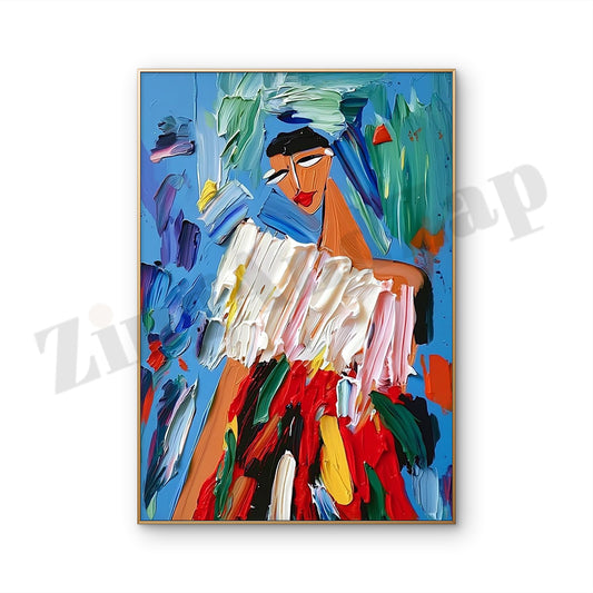 COLOFUL PAINTING WALL ART #CA098