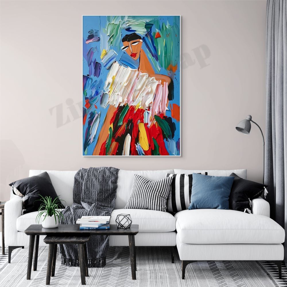 COLOFUL PAINTING WALL ART #CA098