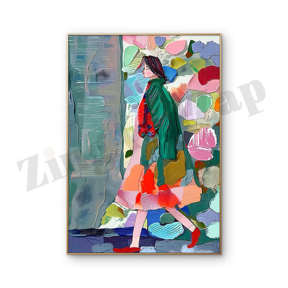 COLOFUL PAINTING WALL ART #CA099