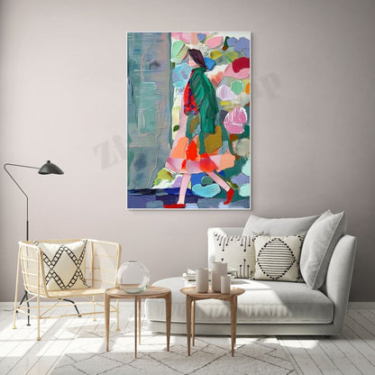 COLOFUL PAINTING WALL ART #CA099