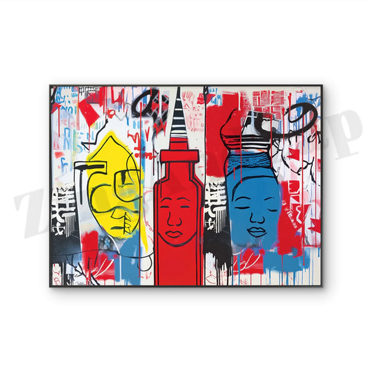 ABSTRACT GRAFFITI ART #PO108