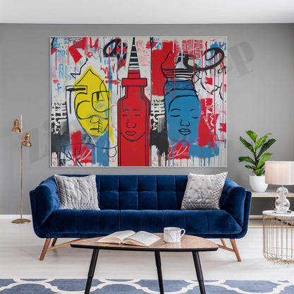 ABSTRACT GRAFFITI ART #PO108