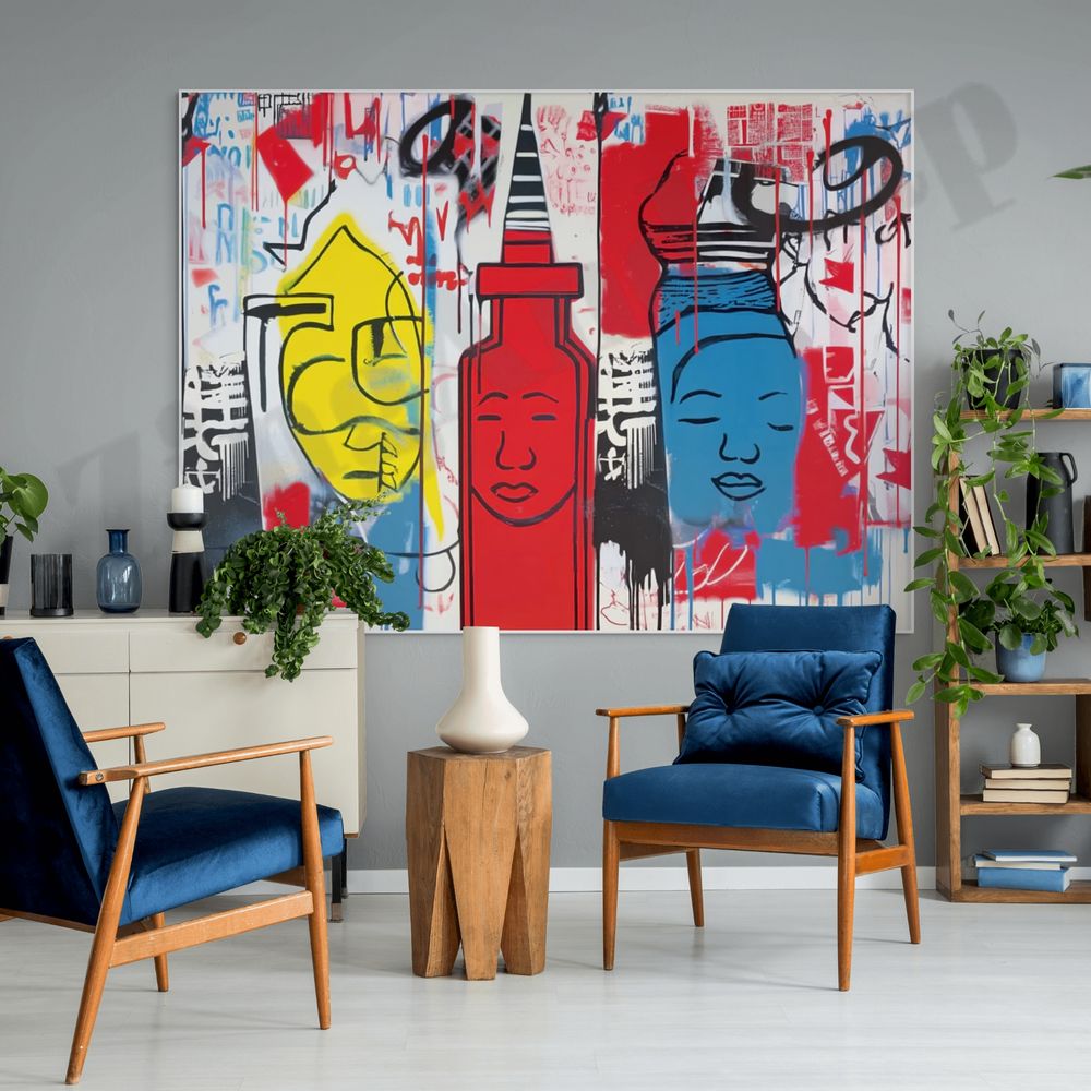 ABSTRACT GRAFFITI ART #PO108