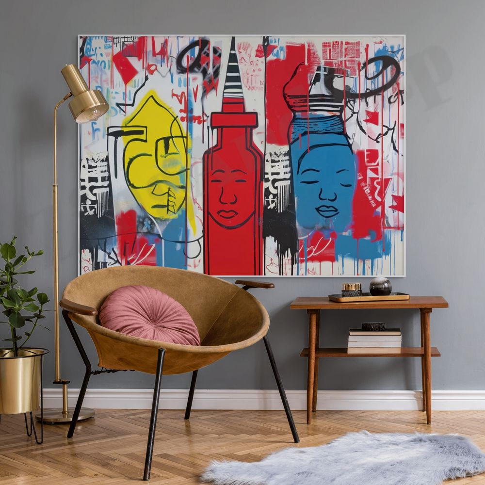 ABSTRACT GRAFFITI ART #PO108