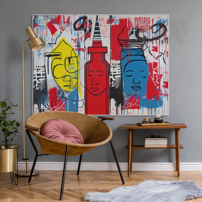 ABSTRACT GRAFFITI ART #PO108