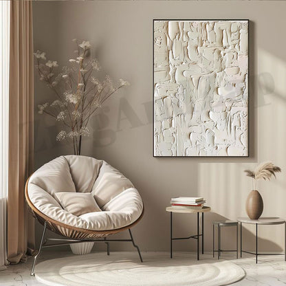 PLASTER ART TEXTURE PAINTING #TX126